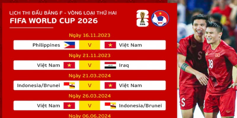 Lịch thi đấu World Cup